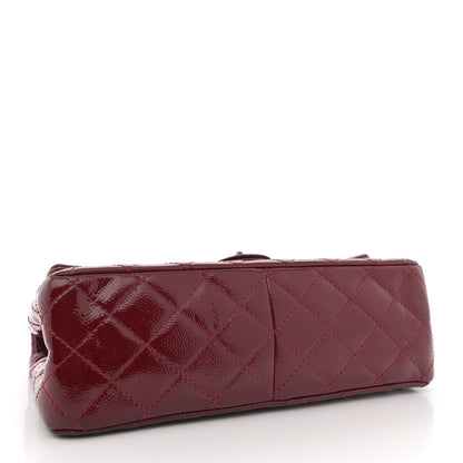 Chanel Patent Caviar Quilted 2.55 Reissue 226 Flap Burgundy 4 of 14