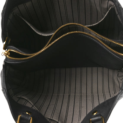 Louis Vuitton Empreinte Montaigne MM Black 7 of 12