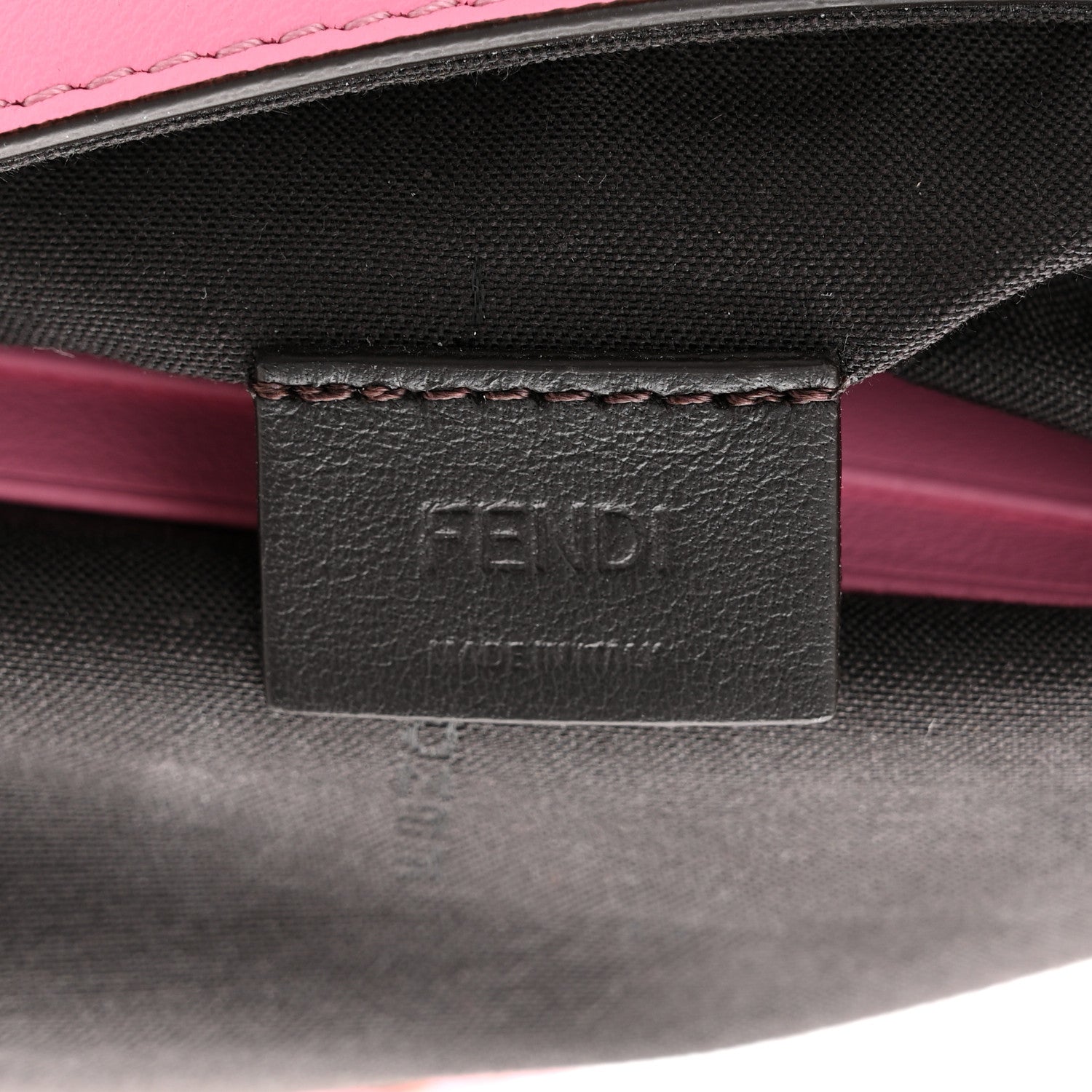 Fendi Vitello Grace Matte Duo Baguette Lollypop 7 of 11