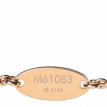 Louis Vuitton Essential V Necklace Gold 6 of 6