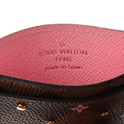 Louis Vuitton Damier Ebene Studded Card Holder 5 of 6