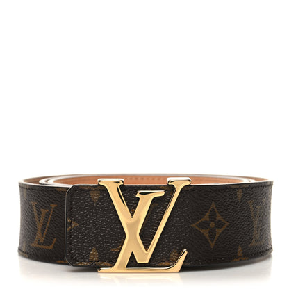 Louis Vuitton Monogram 40mm LV Initiales Belt 110 44 1 of 7