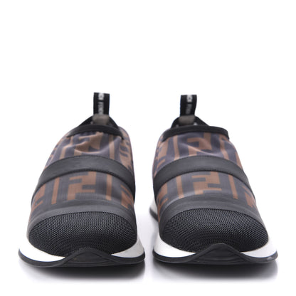 Fendi Technical Mesh FF Sneakers 37 Tobacco Red 2 of 9