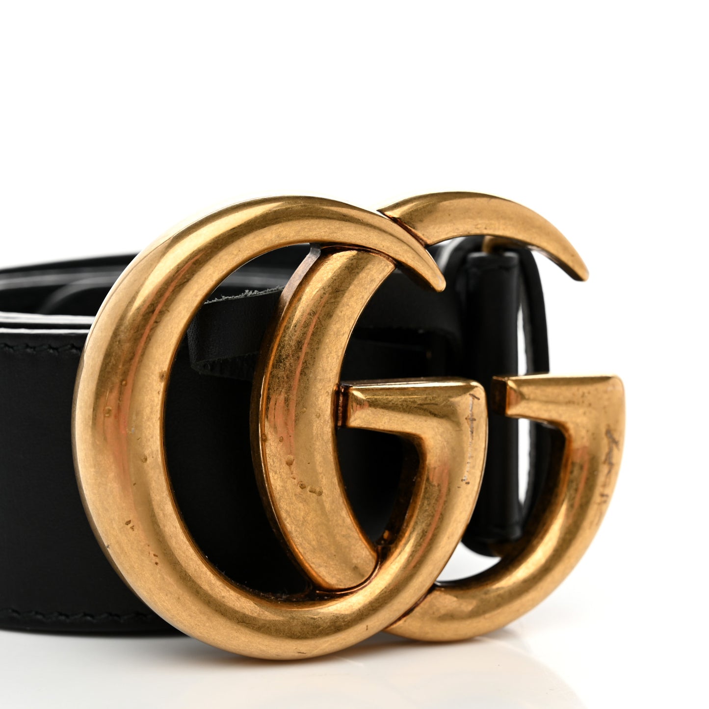Calfskin Double G 40mm Belt 85 34 Black