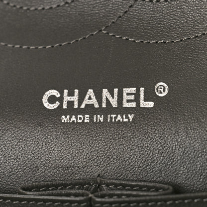 Chanel Lambskin Quilted Jumbo Double Flap Charcoal Grey 6 of 14