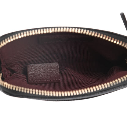 Chanel Caviar Quilted Zip Card Holder Wallet Black 5 of 10