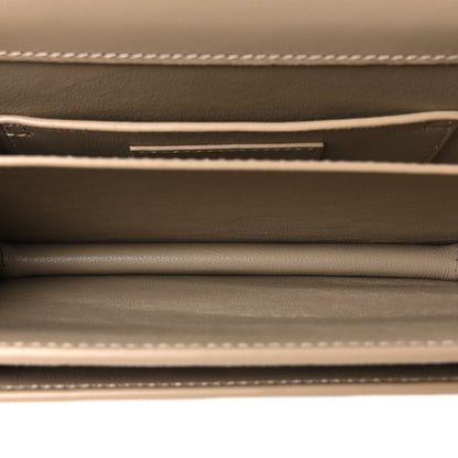 Saint Laurent Suede Calfskin Small Monogram Sunset Dark Beige 5 of 10