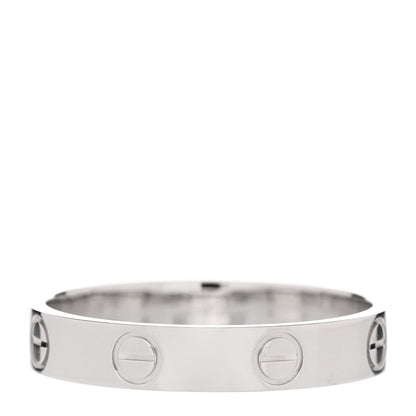 Cartier Platinum 3.5mm LOVE Wedding Band Ring 57 8 3 of 4