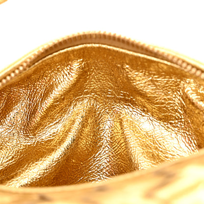 Bottega Veneta Metallic Nappa Intrecciato Mini Jodie Gold 6 of 10