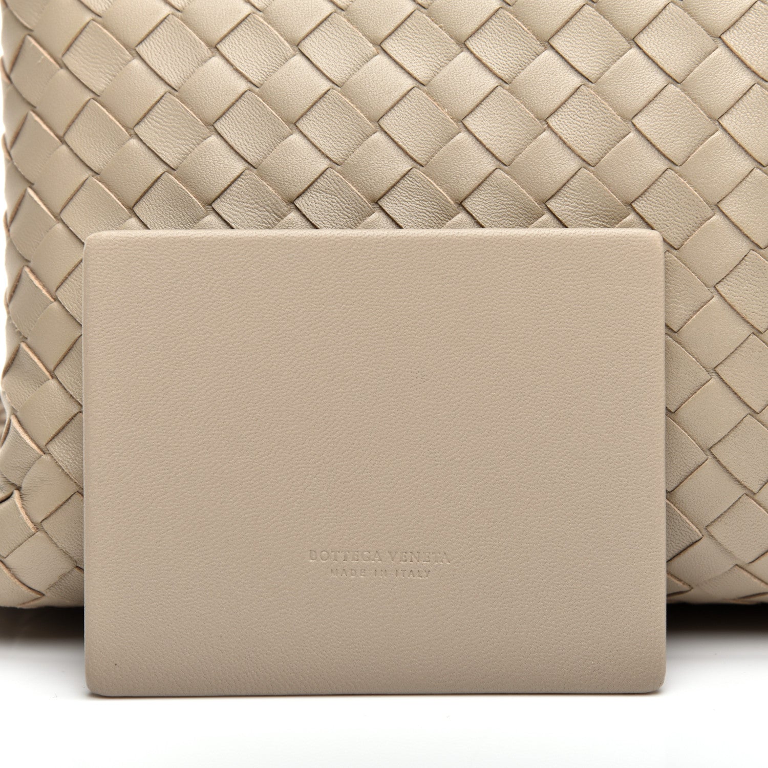 Bottega Veneta Nappa Intrecciato Milano Tote Mink 13 of 13