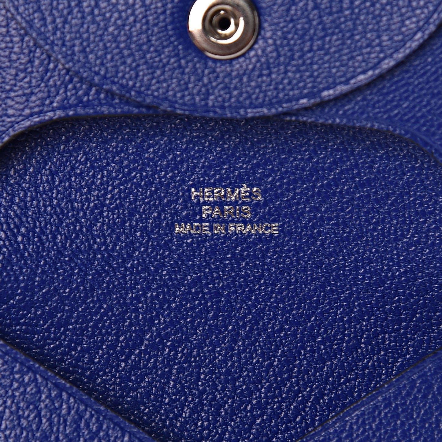Chevre Mysore Bastia Coin Purse Bleu Electrique