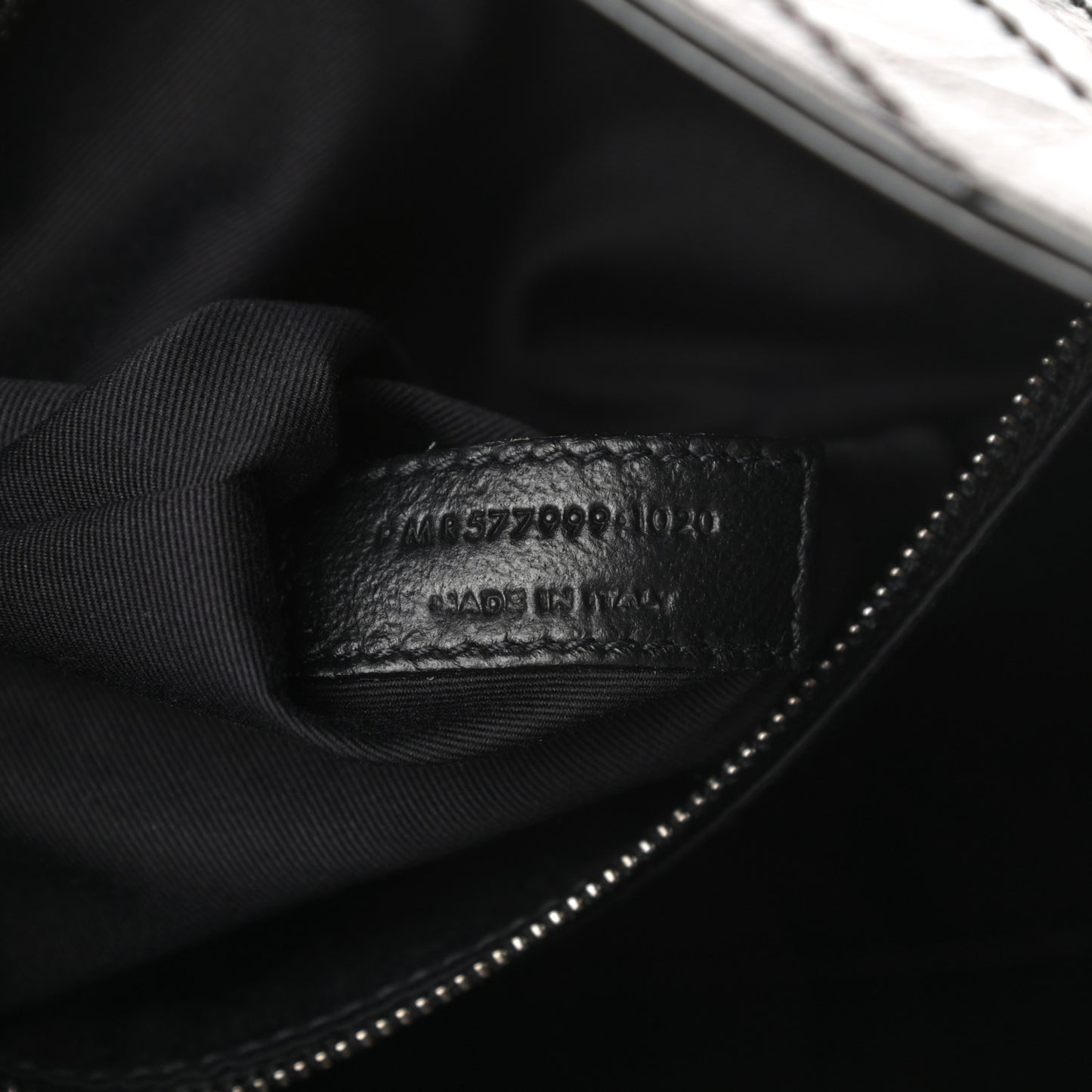Crinkled Calfskin Matelasse Monogram Medium Niki Shopper Tote Black