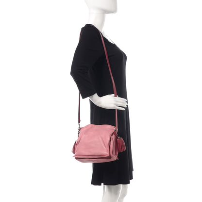 Loewe Calfskin Flamenco Shoulder Bag Pink 2 of 12