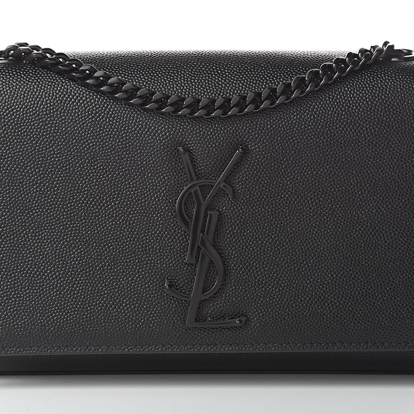 Grain De Poudre Small Monogram Kate Satchel Black