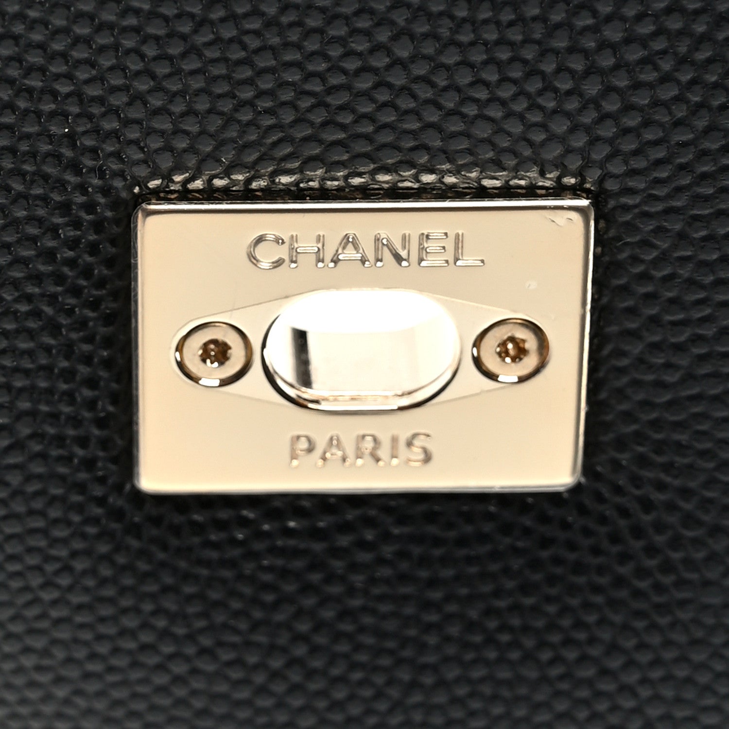 Chanel Caviar Quilted Small Coco Handle Flap Black 7 of 12
