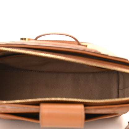 MCM Calfskin Ottomar Essential Crossbody Bag Cognac 7 of 10