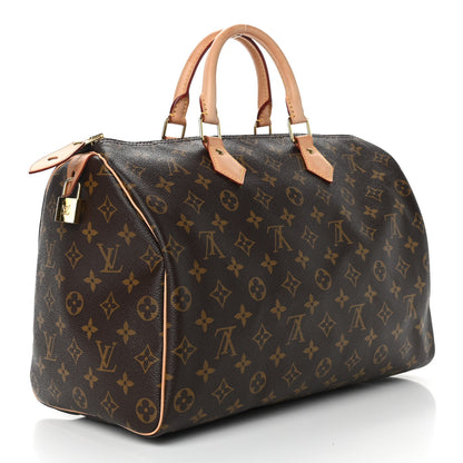Louis Vuitton Monogram Speedy 35 3 of 11