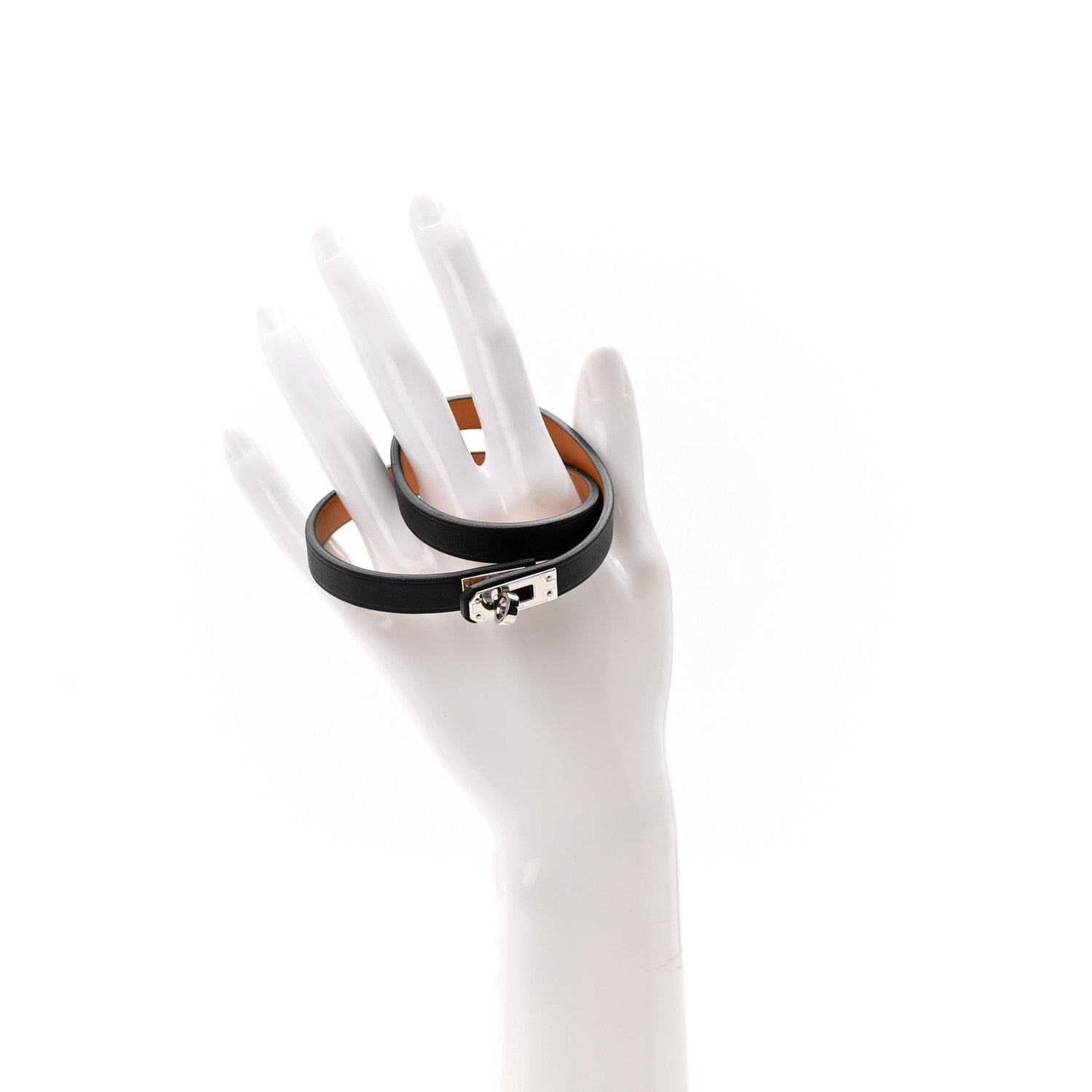 Hermes Swift Mini Kelly Choker Black 2 of 5
