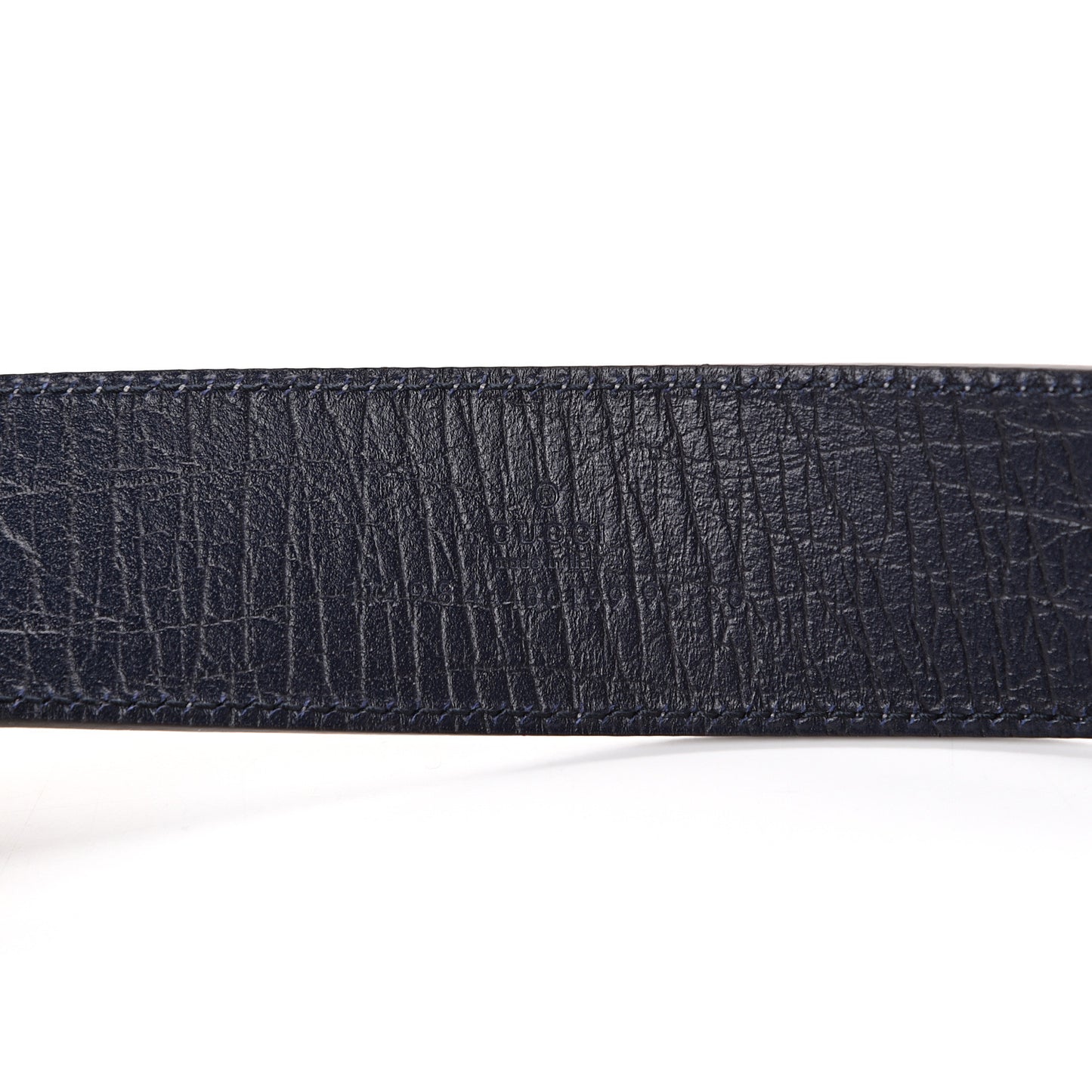GG Plus Monogram Interlocking G Belt 95 38 Navy