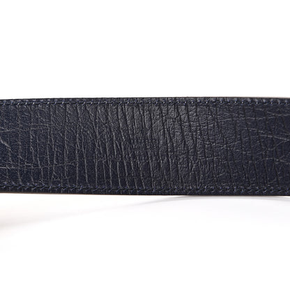 Gucci GG Plus Monogram Interlocking G Belt 95 38 Navy 3 of 5