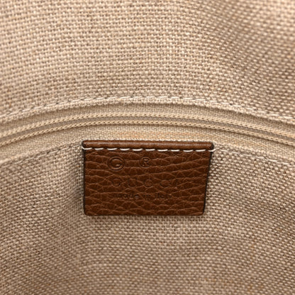 Gucci Monogram Medium Bree Shoulder Bag Beige Tabacco 6 of 9