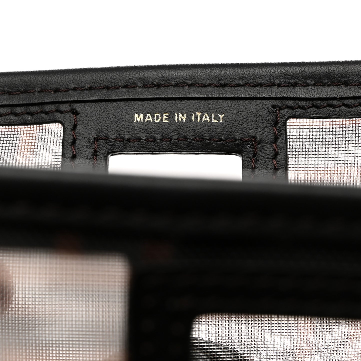 Mesh Vitello Century FF 1974 Mini Peekaboo Defender Cover Marrone Black Ebano
