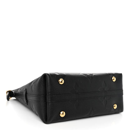 Louis Vuitton Empreinte Carryall PM Black 4 of 9