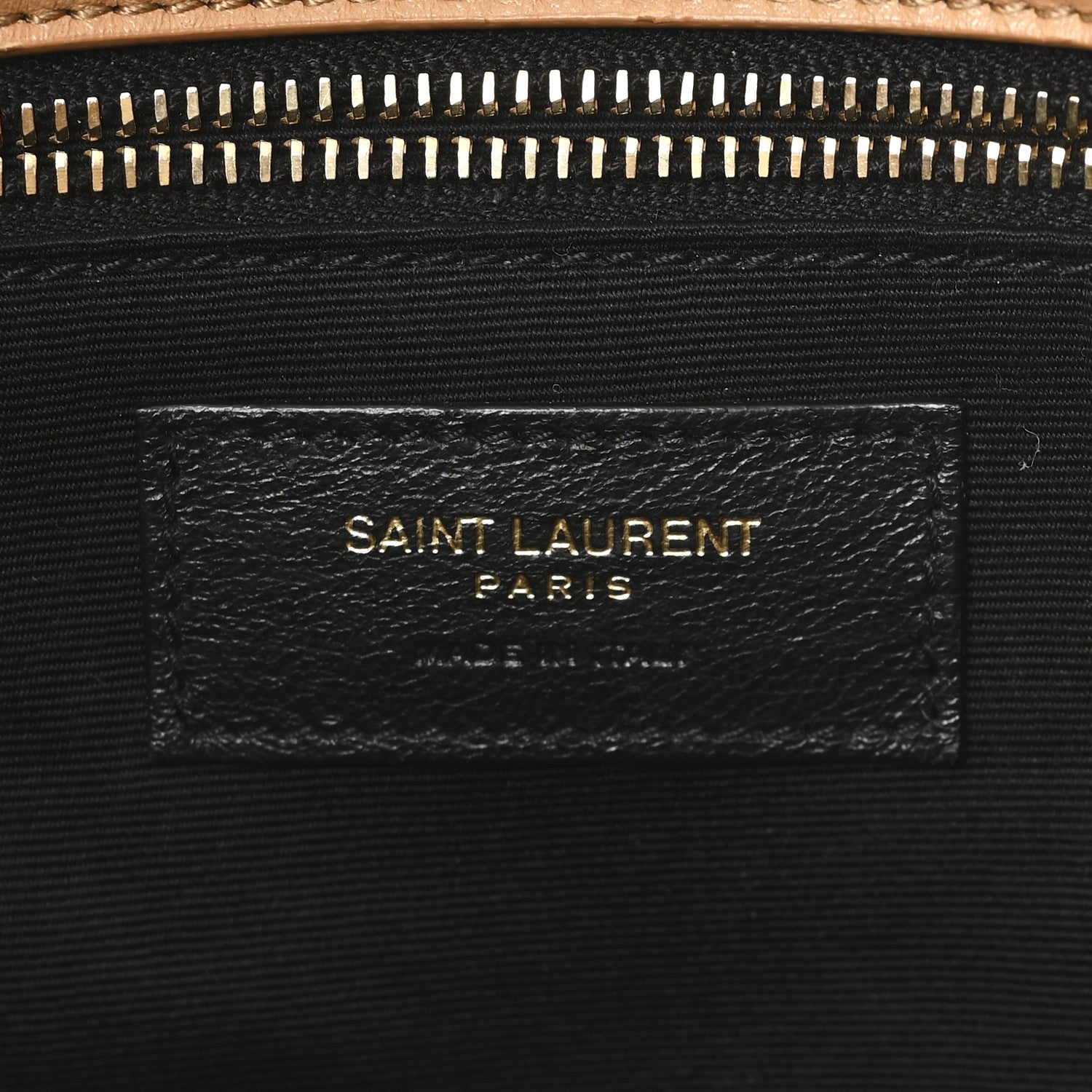 Saint Laurent Shearling Shoulder Bag Natural 6 of 10
