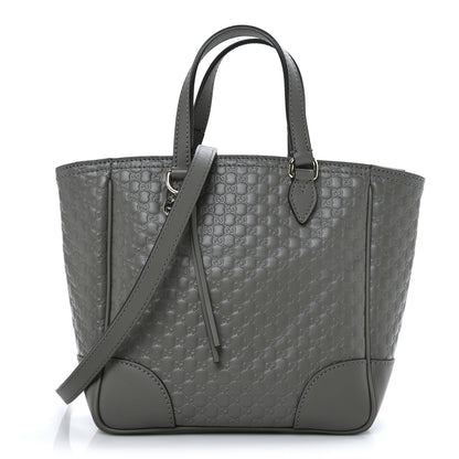 Gucci Microguccissima Small Bree Tote Graphite 1 of 9