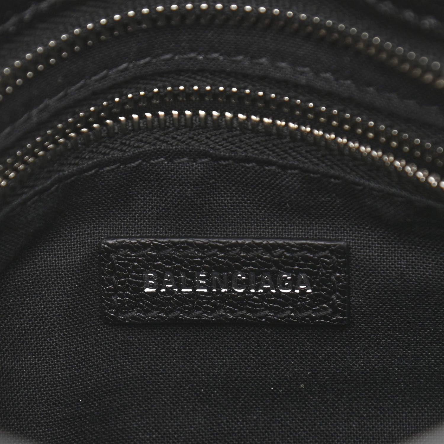 Balenciaga Chevre Silver Metallic Edge Hardware Mini City Black 6 of 10