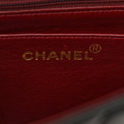 Chanel Lambskin Quilted Medium Single Flap Black 7 of 10