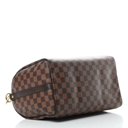 Louis Vuitton Damier Ebene Speedy Bandouliere 30 4 of 14