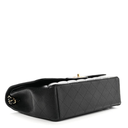 Chanel Caviar Quilted Maxi Double Flap Black 4 of 10