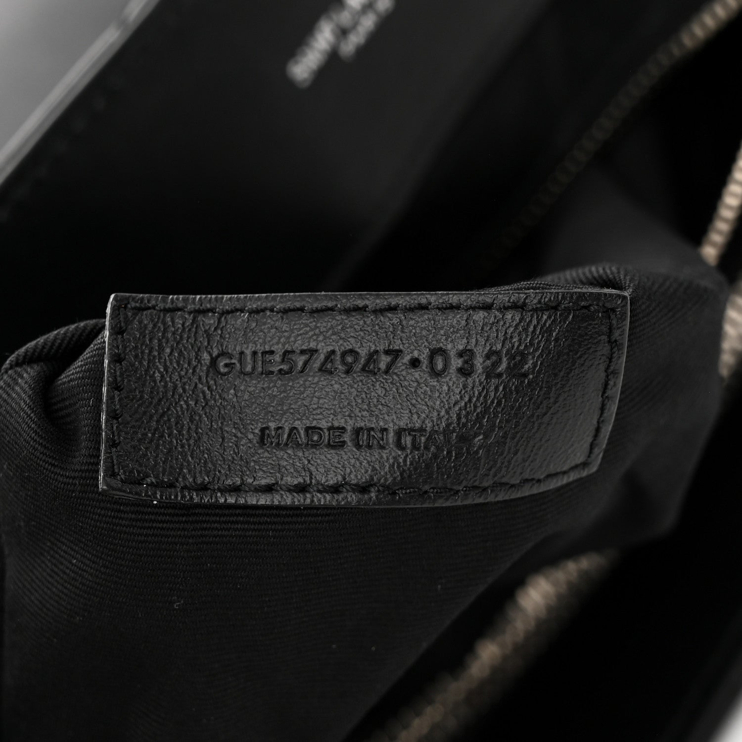Saint Laurent Calfskin Y Quilted Monogram Large Loulou Chain Satchel Black 7 of 11