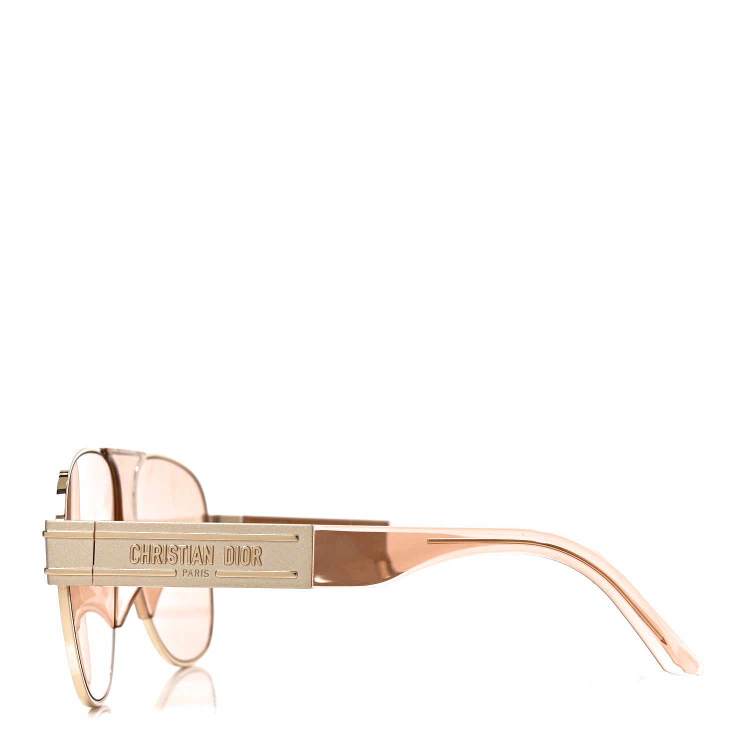Christian Dior Metal Acetate Diorsignature A3U Sunglasses Nude 3 of 7