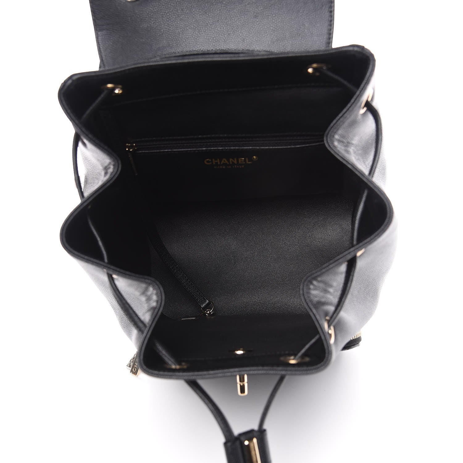 Chanel Caviar Quilted Business Affinity Backpack Black 4 of 10