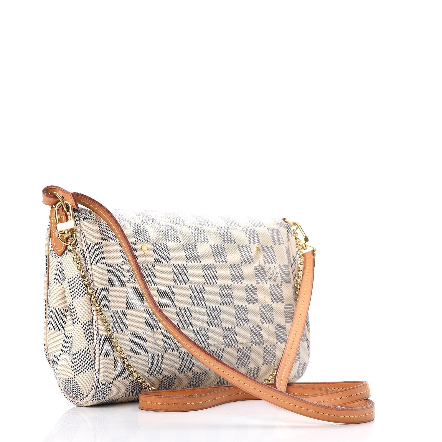 Louis Vuitton Damier Azur Favorite MM 3 of 10