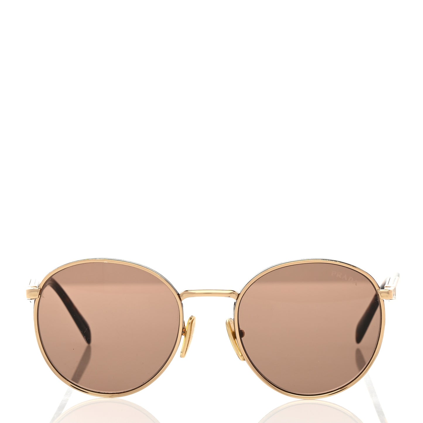Metal Sunglasses SPR56Z Tortoise Gold