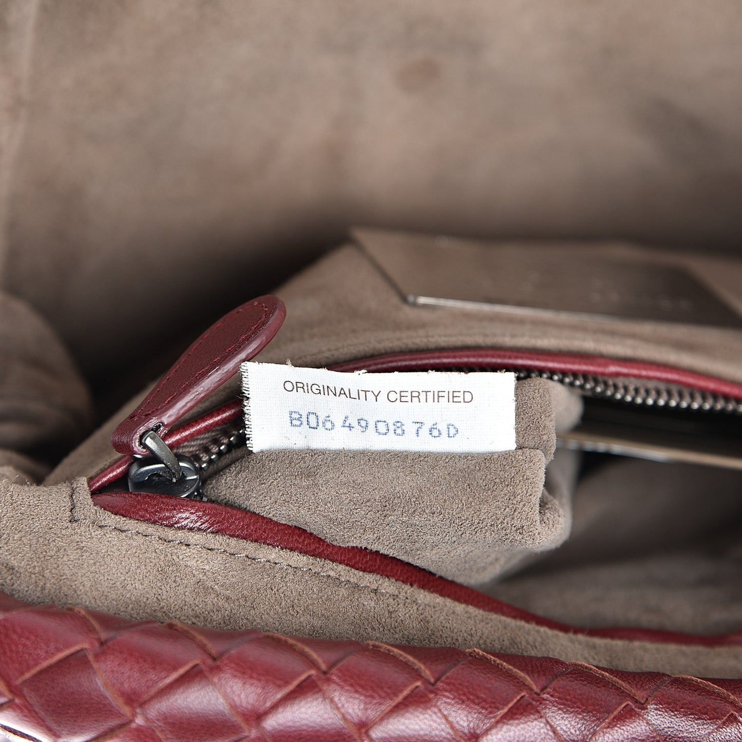 Nappa Intrecciato The Lauren 1980 Clutch Gigolo Red