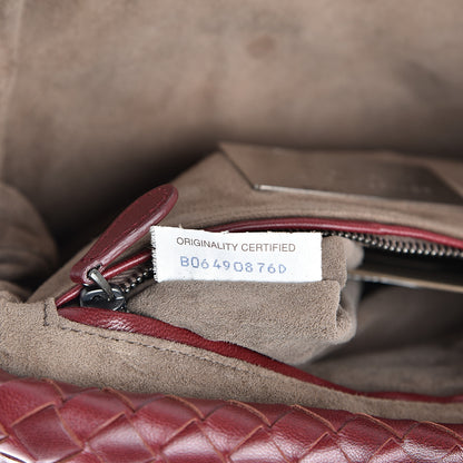 Bottega Veneta Nappa Intrecciato The Lauren 1980 Clutch Gigolo Red 7 of 7