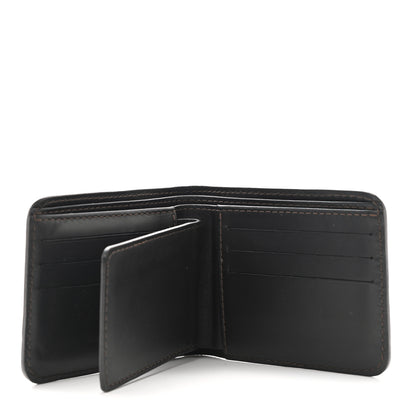 Louis Vuitton Utah 6 Cards Bill Holder Wallet Coffee 6 of 9