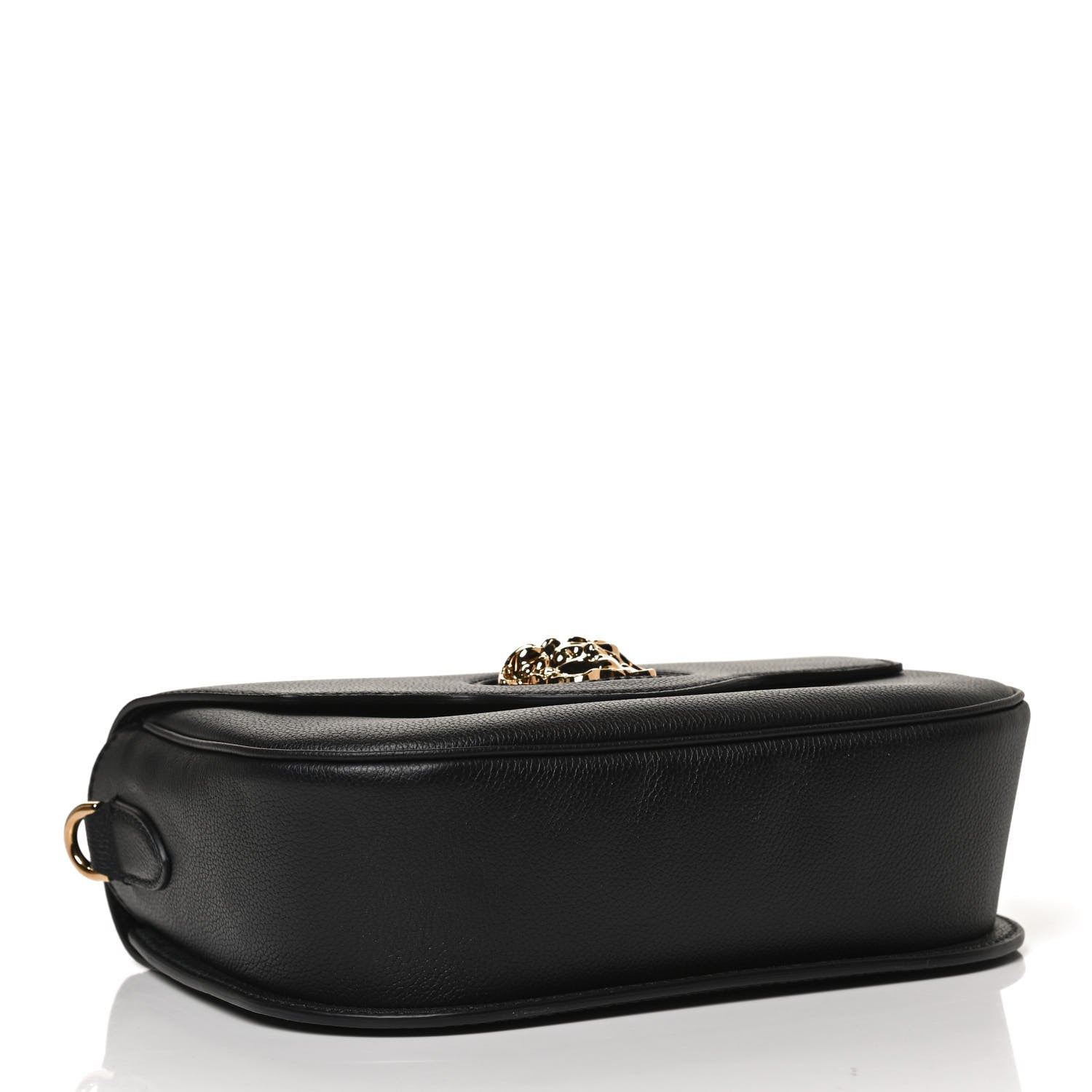 Versace Calfskin Medusa Crossbody Bag Black 3 of 12
