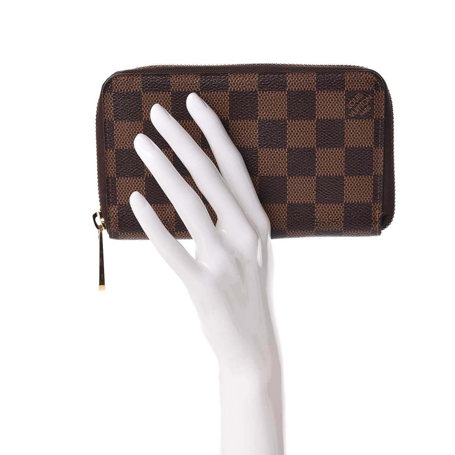 Damier Ebene Zippy Compact Wallet