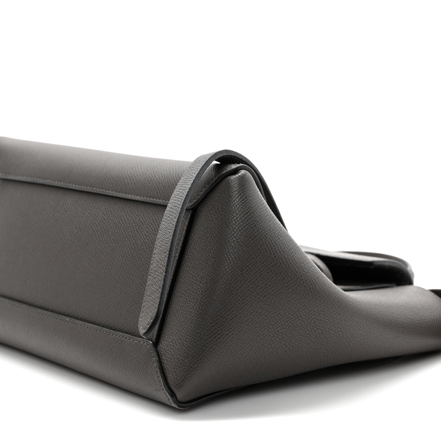 Celine Grained Calfskin Micro Belt Bag Grey 9 of 10