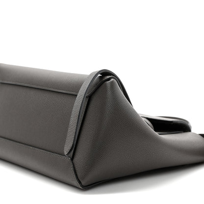 Celine Grained Calfskin Micro Belt Bag Grey 9 of 10