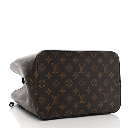 Louis Vuitton Monogram Neonoe MM Blue Jean 4 of 10