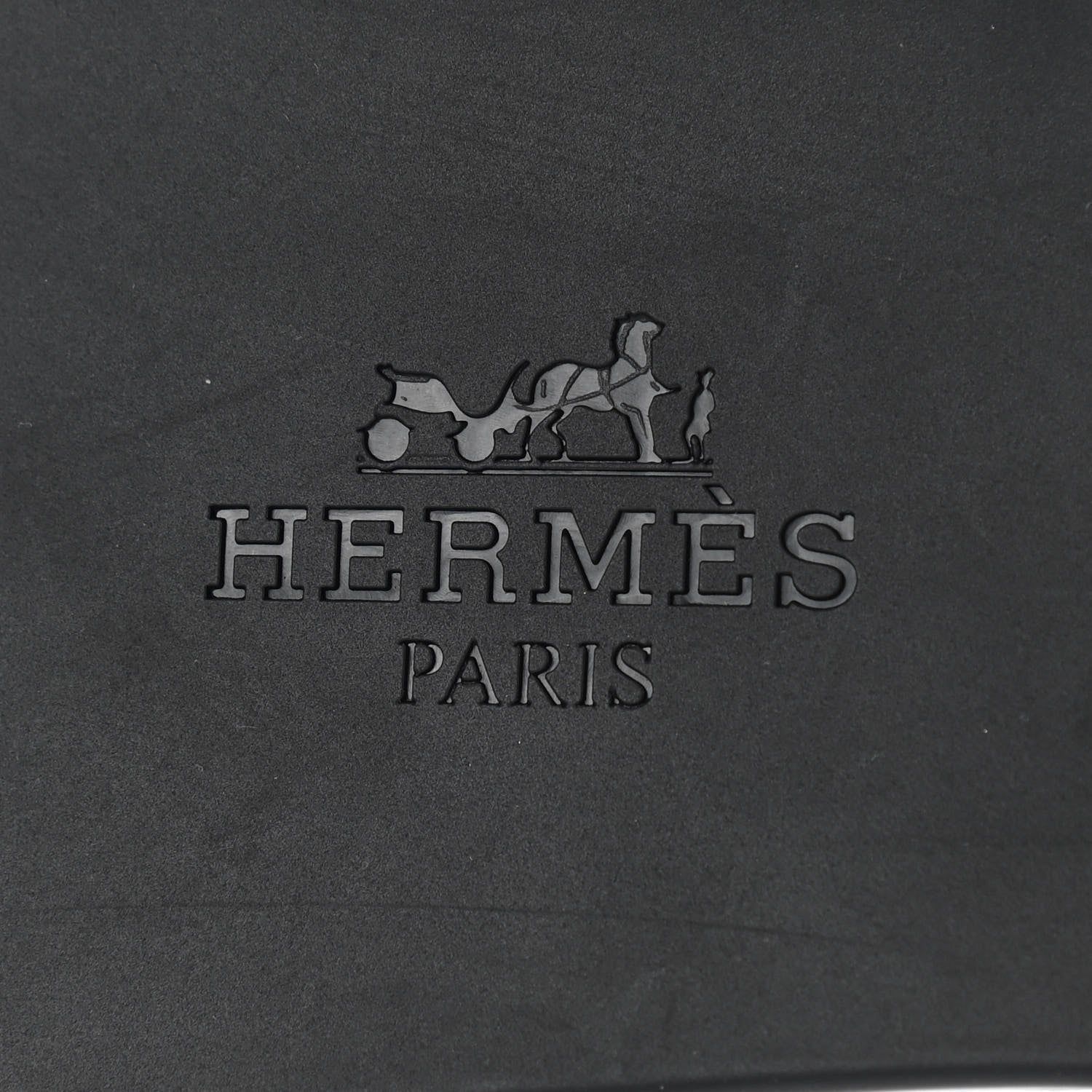Hermes Rubber Aloha Sandals 38 Black 7 of 8