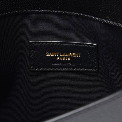 Saint Laurent Grain De Poudre Uptown Pouch Black 6 of 8