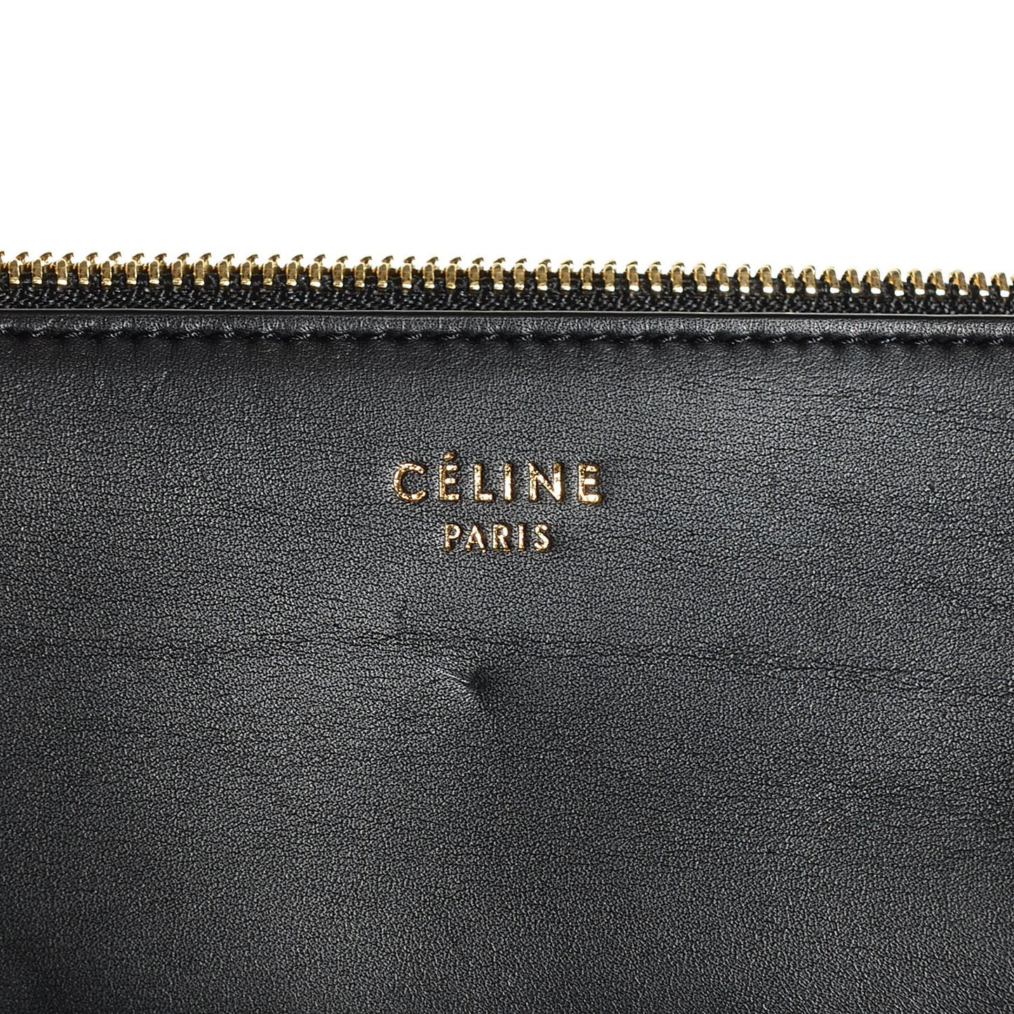 Calfskin Blade Flap Black