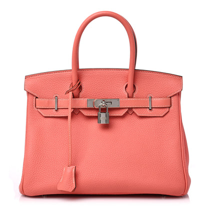 Hermes Togo Birkin 30 Crevette 1 of 13